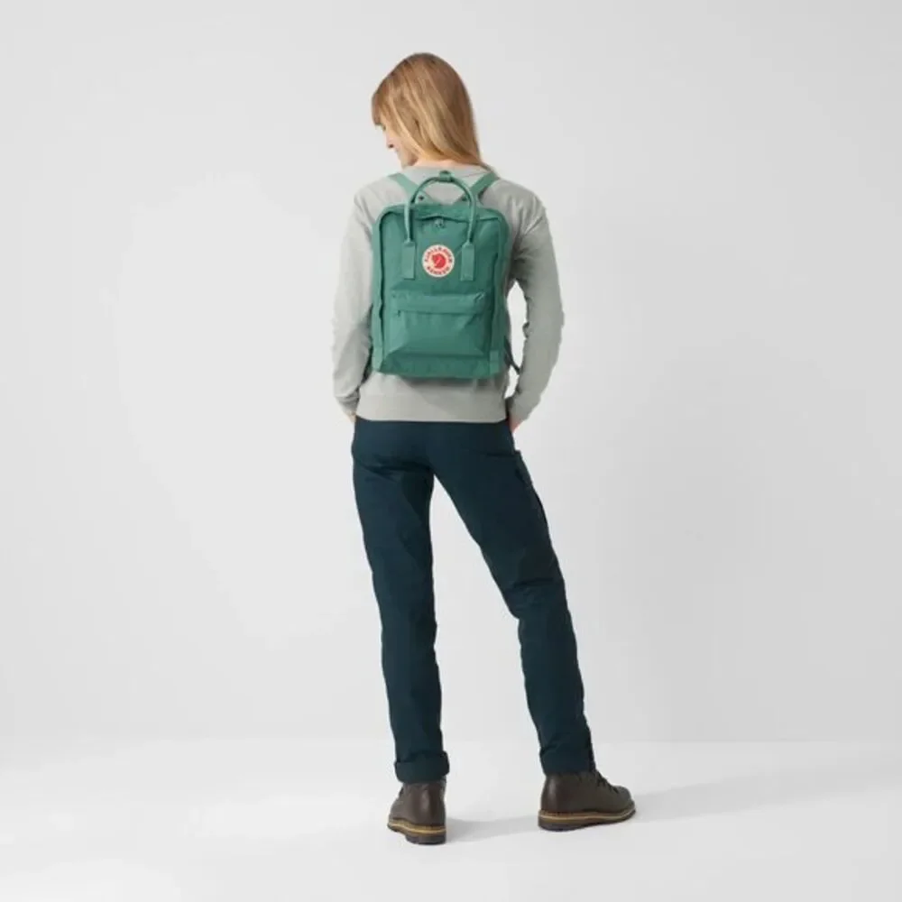 Fjallraven Kanken Frost Green Classic Everyday Outdoor Backpack Book Bag